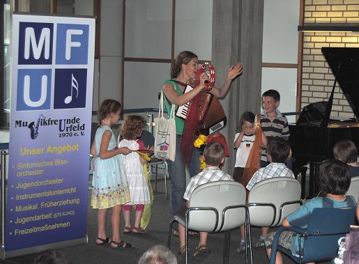 Die Gruppe der musikalischen Früherziehung